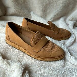Nude Aldo Wedge Loafers